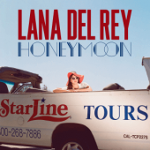 Album art Honeymoon by Lana Del Rey